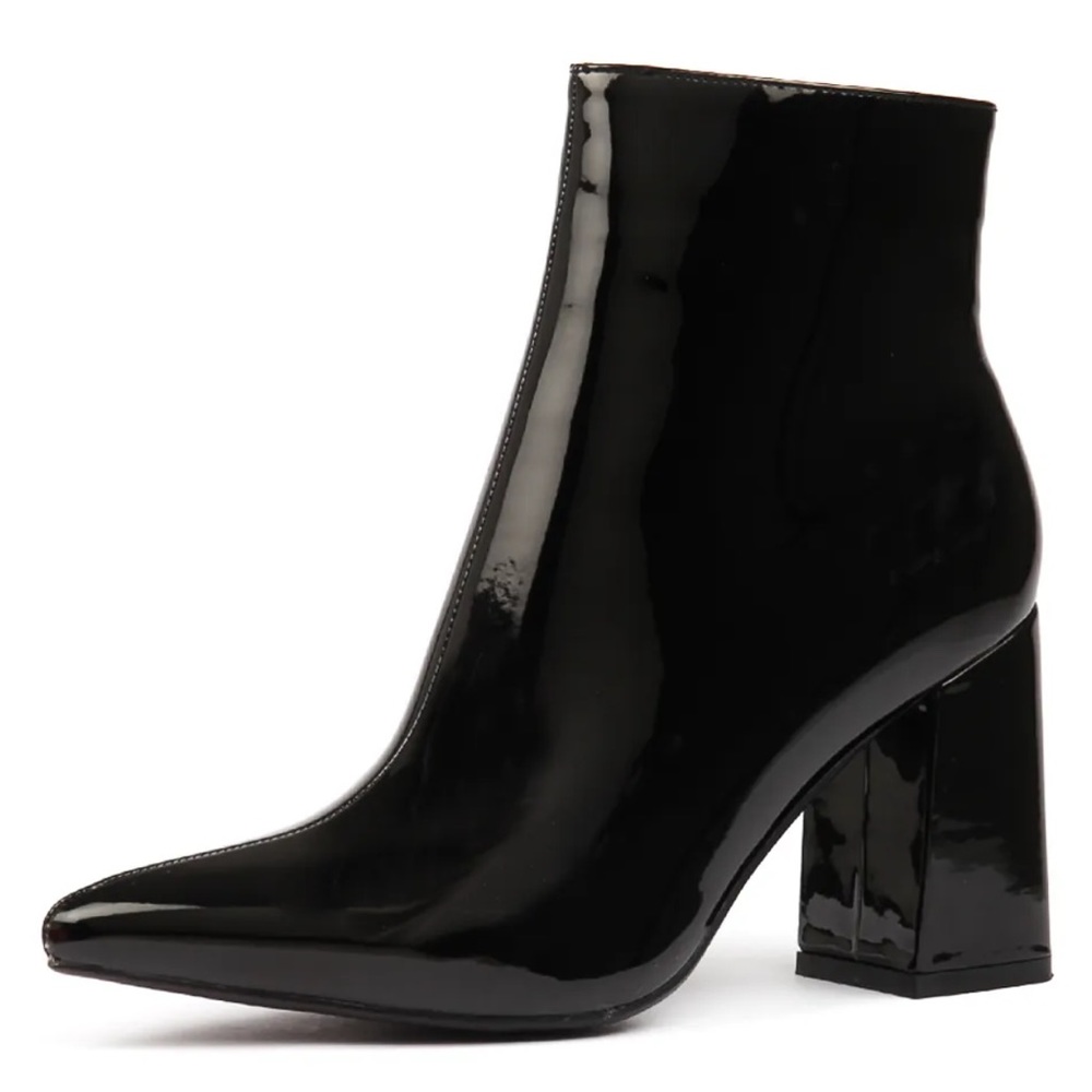 Therapy Alloy Black Patent Boots